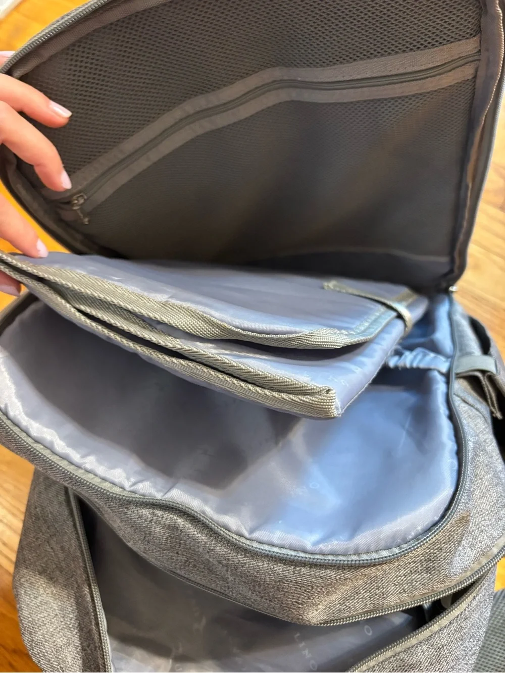 Ruvalino gray diaper